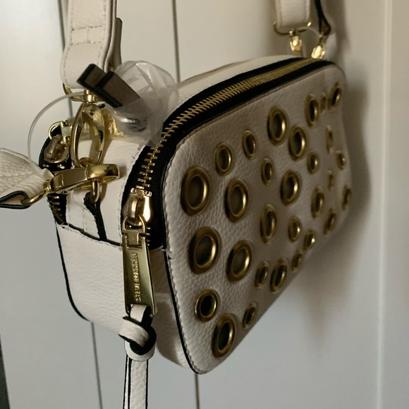 SOLD!    Steve Madden White Crossbody Purse New - Picture 5 of 7